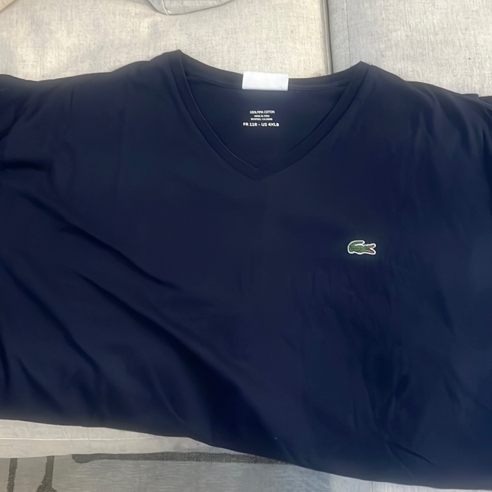 Lacoste navy blue Vneck
